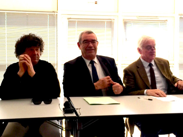 Jean Le Cam, Yves Auvinet et Didier Gallot