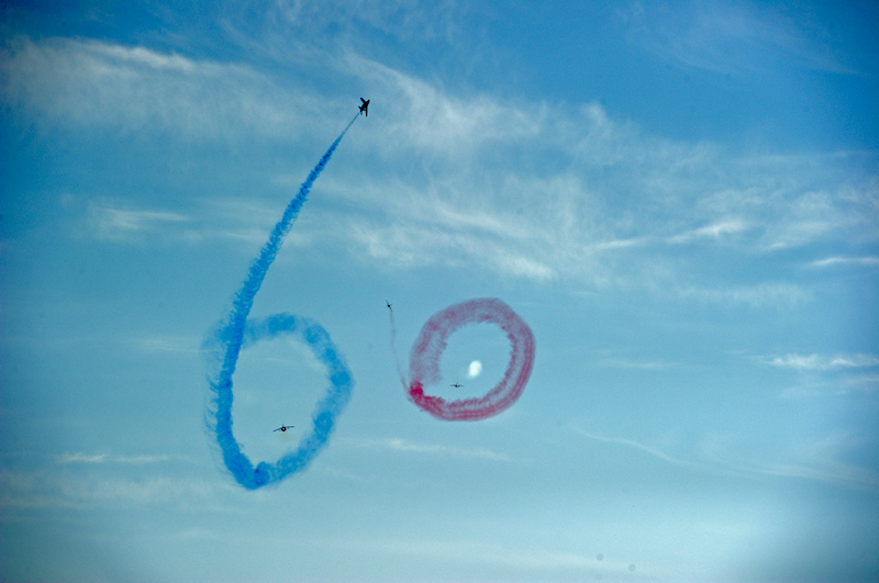 Fumigène Bleu - Blanc - Rouge