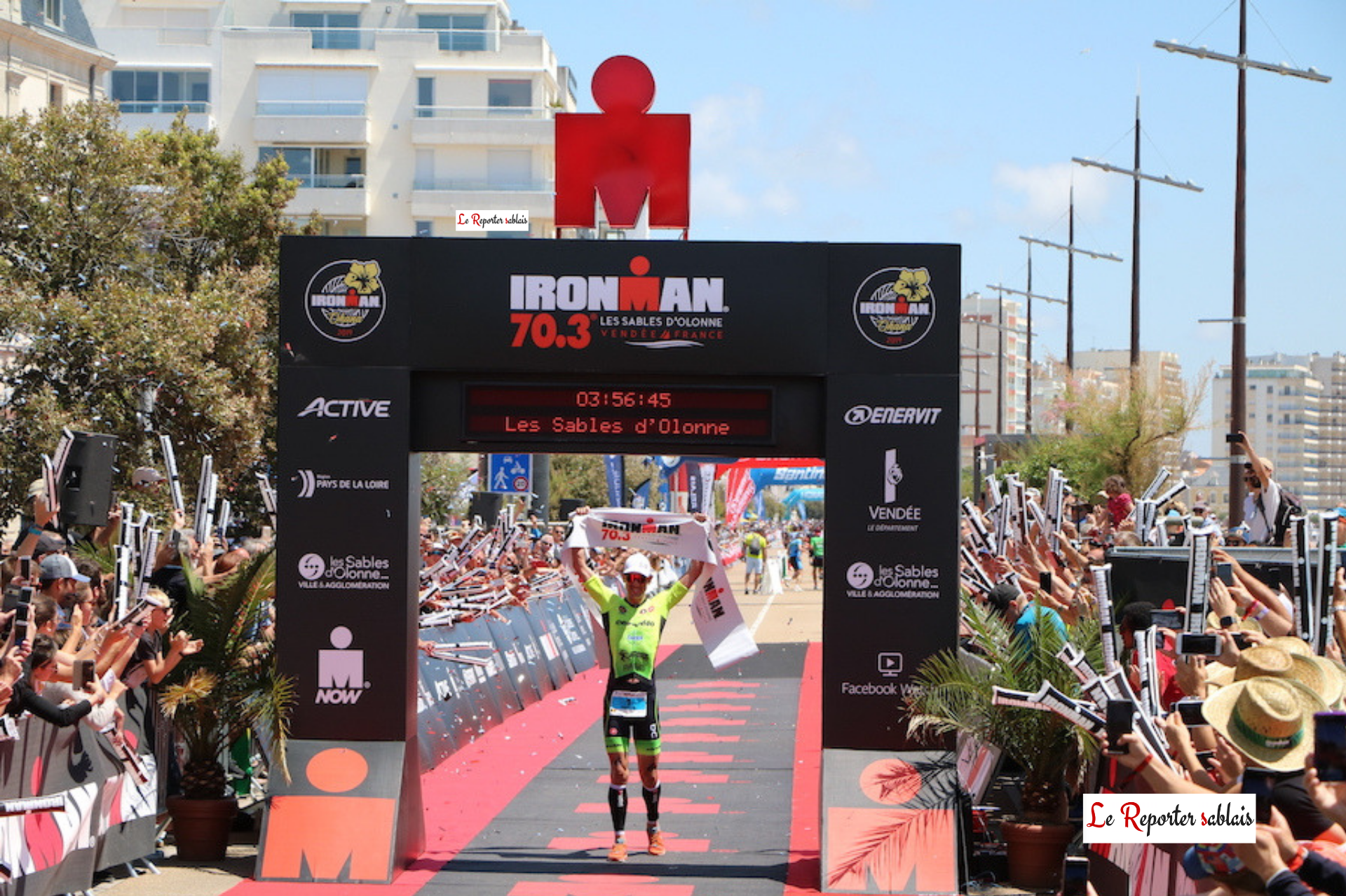 Les Sables d’Olonne Ironman 70.3 Le Podium masculin