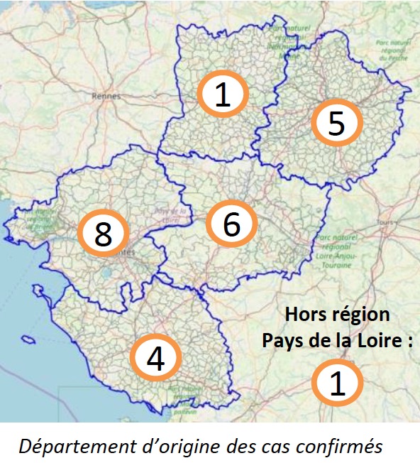 Coronavirus Vendée Pays de la Loire - ARS: point de la ...
