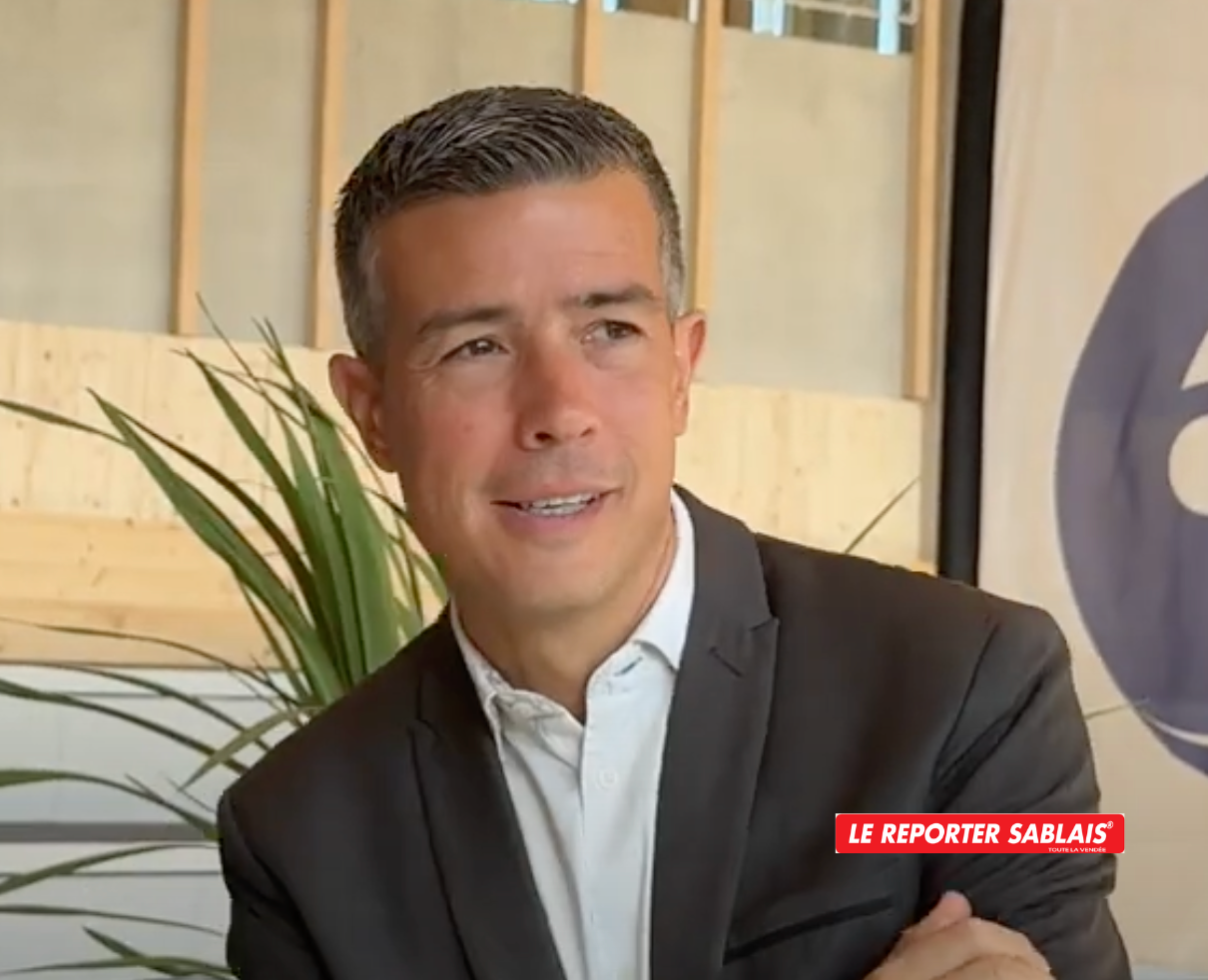 Nicolas Chénéchaud, maire des Sables-d'Olonne