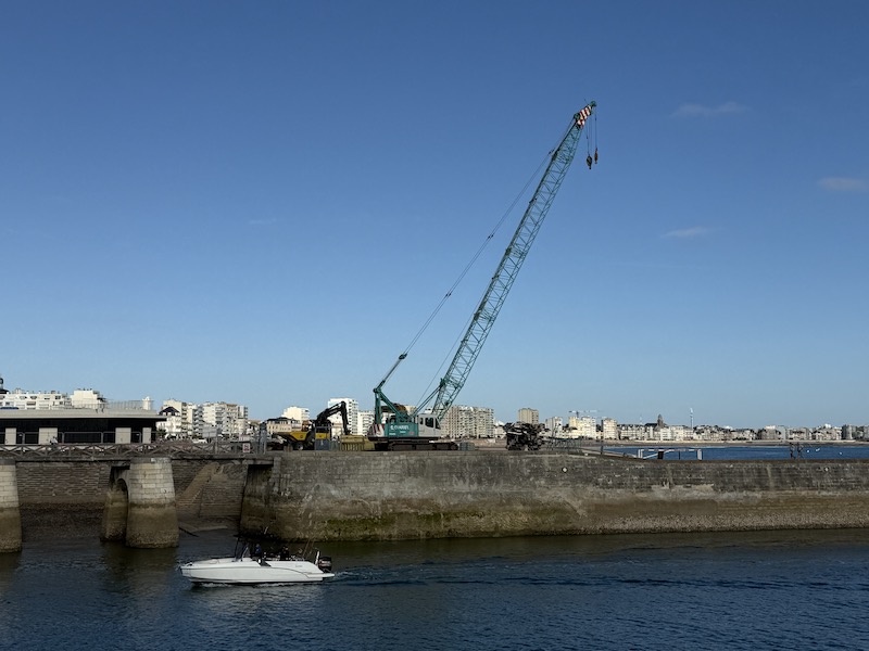 Les Sables-d’Olonne Vendée. PETITE JETÉE : LES TRAVAUX de réhabilitation prêts à démarrer !